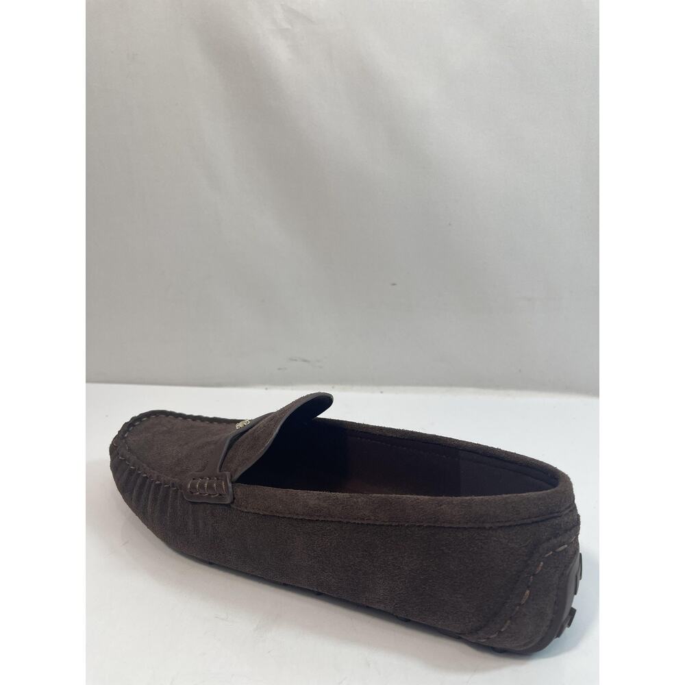 Kate Spade SP FLWR Stud Moccasin Shoes Womens Size 8.5 Brown Suede Loafers New - Picture 7 of 14